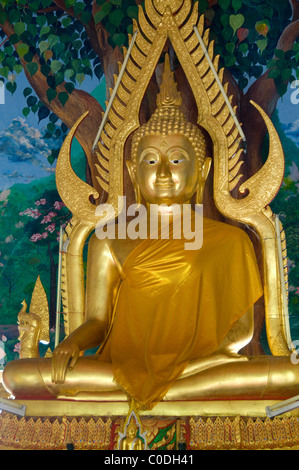 Thailand, Ko Samui (aka Koh Samui). Wat Plai Laem aka Plai Laem Tempel. Stockfoto