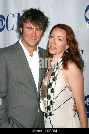 Jack Davenport und Molly Parker "Abracadabra" Serie premiere Party statt in den CBS Studios - Ankünfte Studio City, Kalifornien - Stockfoto