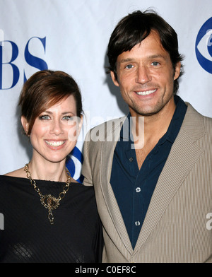 Miriam Shor und Josh Hopkins "Abracadabra" Serie premiere Party statt in den CBS Studios - Ankünfte Studio City, Kalifornien - Stockfoto