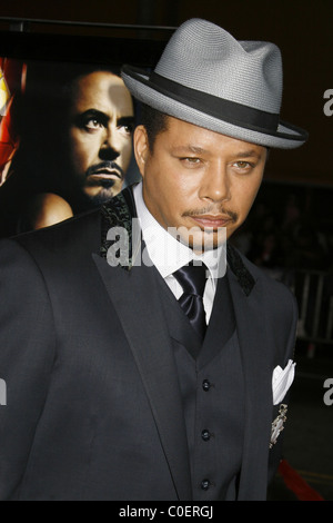 Terrence Howard Los Angeles Premiere von "Iron Man" statt bei Graumans Chinese Theatre Hollywood, Kalifornien - 30.04.08: Stockfoto