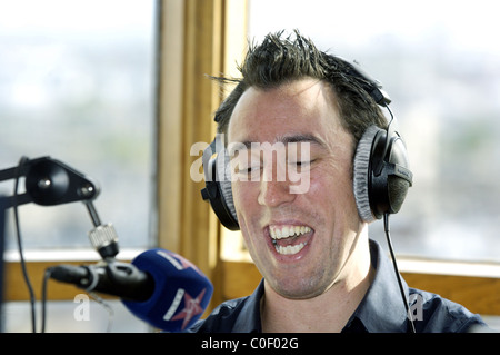 Christian O'Connell-TV- und Radio-Moderatorin Stockfoto