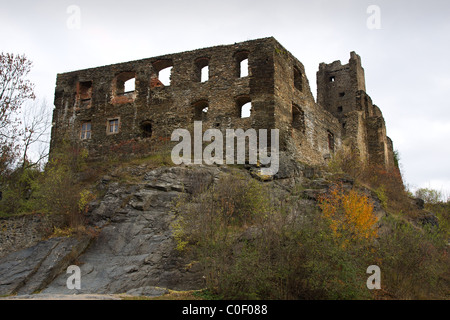 Burg Okor, Europa, Tschechische Republik Stockfoto