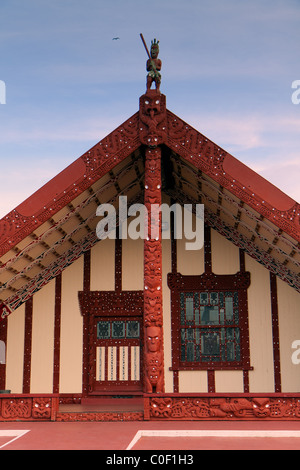 Maori Dorf Rotorua Stockfoto