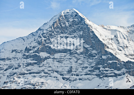 Die Nordwand des Eiger, Berner Oberland, Schweizer Alpen, Schweiz Stockfoto