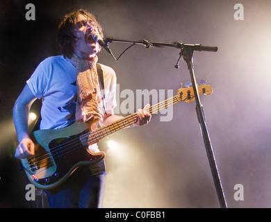 Didz Hammond Dirty Pretty Things erklingt in Liverpool Carling Academy als Bestandteil ihrer UK tour Liverpool, England - 23.05.08 Stockfoto