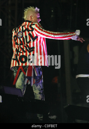 Keith Flint Prodigy beim Gatecrasher: The Summer Sound System, 2008 Northamptonshire, England - 24.05.08 Stockfoto