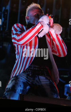 Keith Flint Prodigy beim Gatecrasher: The Summer Sound System, 2008 Northamptonshire, England - 24.05.08 Stockfoto