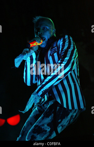 Keith Flint Prodigy beim Gatecrasher: The Summer Sound System, 2008 Northamptonshire, England - 24.05.08 Stockfoto