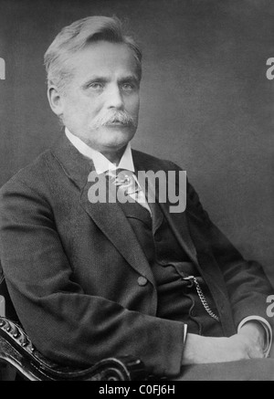 Deutscher Physiker Wilhelm Wien (1864-1928) - Gewinner des Nobelpreises für Physik im Jahr 1911 für seine Arbeiten zur Wärmestrahlung. Stockfoto
