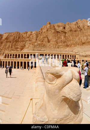 Tempel der Königin Hatschepsut, Luxor, Ägypten Stockfoto