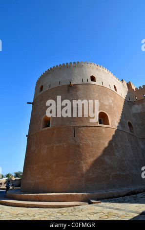 Fort bei Al Rustaq, Sultanat Oman. Stockfoto