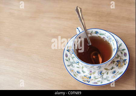 Englische Tee in China Teetasse Stockfoto