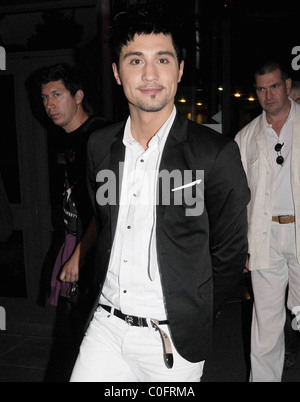 Russische Eurovision 2008 Gewinner Dima Bilan kommt in The Late Late Show Dublin, Irland - 30.05.08 ** ** Stockfoto