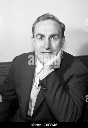 Wolverhampton Wanderers Fußballer Billy Wright bei Molineux Stockfoto