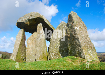 Pentre Ifan gekammert Grab, Pembrokeshire, Wales Stockfoto