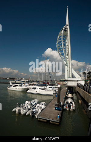 Spinnaker Tower in Portsmouth Stockfoto