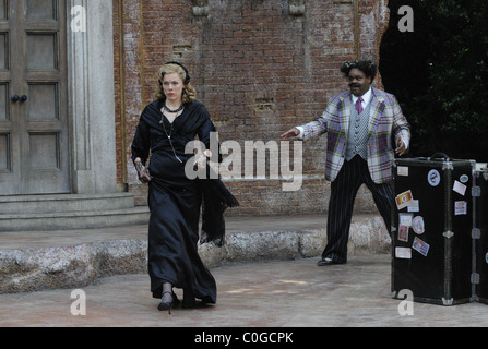 Janie Dee und Clive Rowe "Twelfth Night" Photocall auf der Open Air Theater Regents Park London, England - 05.06.08 Stephanie Stockfoto