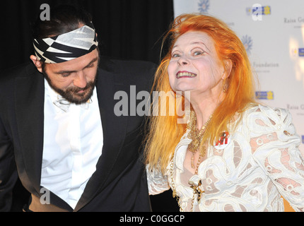 Vivienne Westwood auf die Raisa Gorbachev Foundation Gala-Dinner an der Hampton Court Palace in London, England - 07.06.08: Stockfoto