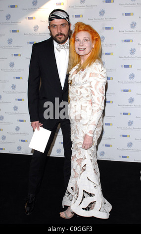 Vivienne Westwood auf die Raisa Gorbachev Foundation Gala-Dinner an der Hampton Court Palace in London, England - 07.06.08: Stockfoto