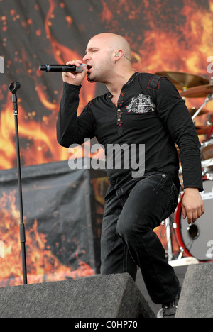 Gestörte Download Festival 2008 - Tag eins bei Donington Park Derbyshire, England - 13.06.08 Stockfoto