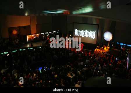 Atmosphäre Schmied HipHop Konzert am American Museum of Natural History New York City, USA - 27.06.08 Stockfoto