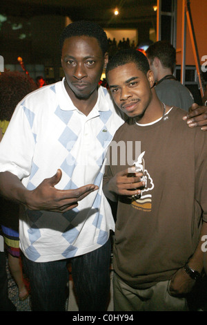 Pete Rock und DJ Hi-Tek Schmied HipHop Konzert am American Museum of Natural History New York City, USA - 27.06.08 Stockfoto