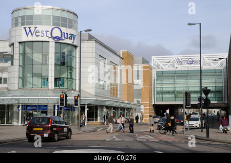 Einkaufszentrum West Quay in Southampton Stadt Zentrum Süd England UK Stockfoto