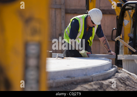 Die Bauarbeiten der Stadt Liverpool Lime Street Station Gateway Sanierung Zentrum 2010 Stockfoto