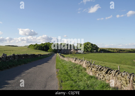 Camphill Gliding Club in der Nähe von Great Hucklow in Derbyshire England, Peak District, englischer Nationalpark Stockfoto