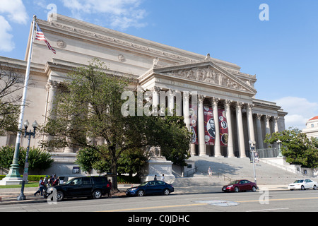 Das Nationalarchiv der Vereinigten Staaten von Amerika. Stockfoto