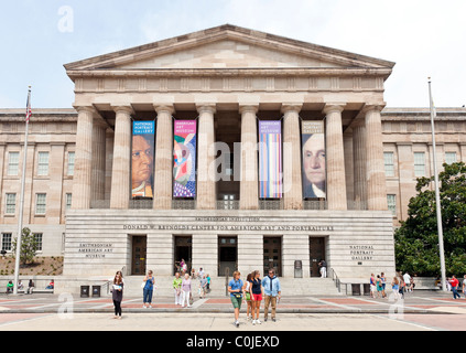Die National Portrait Gallery in Washington, D.C. Stockfoto