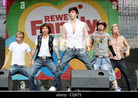 US5 REWE Sommerfest bei Zentraler Festplatz am Kurt-Schumacher-Damm-Berlin, Deutschland - 26.07.08 Stockfoto