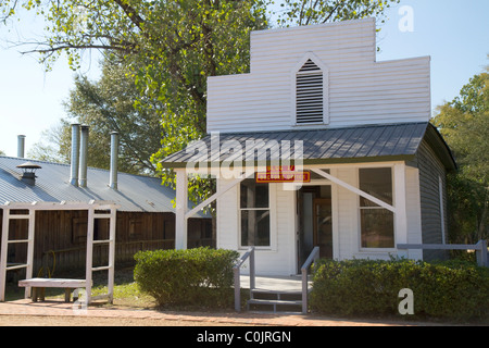 Small Town Mississippi ist ein Feature des Mississippi Landwirtschaft und Forstwirtschaft Museum befindet sich in Jackson, Mississippi, Vereinigte Staaten. Stockfoto