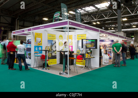 Outdoor-Freizeit-Show, Caravan und Boot-Ausstellung.  Nationalen Ausstellungszentrum NEC 25. Februar 2011 Stockfoto