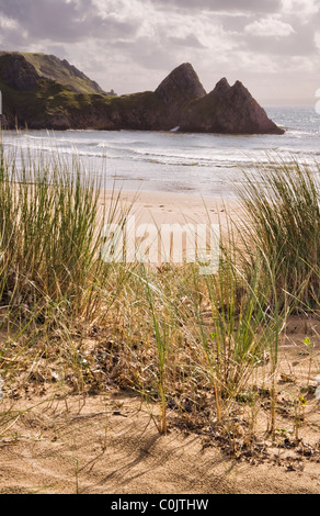 Drei Klippen Bucht auf Gower, South Wales, Australia Stockfoto