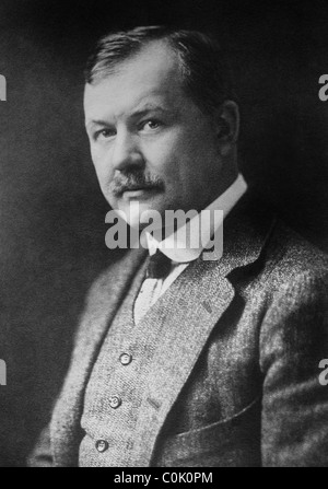 Vintage Portraitfoto um 1910 der österreichischen / ungarischen Komponisten und Dirigenten Franz Lehar (1870-1948). Stockfoto