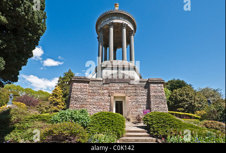 Robert Burns Monument in Burns National Heritage Park Alloway Schottland Stockfoto