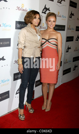 Eva Longoria Parker und Hayden Panettiere der Whaleman Foundation nutzen statt bei Beso Restaurant Los Angeles, Kalifornien- Stockfoto