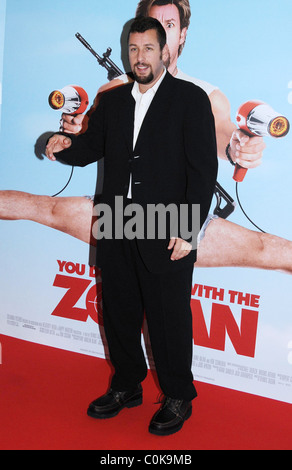 Adam Sandler bei der irischen Premiere von ' Don't Sie mit Zohan an, bei Mess' der Savoy-Dublin, Irland - 30.07.08. ** ** Stockfoto
