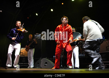 Emir Kusturica und No Smoking Band Super Bock Surf Fest - Tag 2-Algarve, Portugal - 15.08.08 Rui M Leal / Stockfoto