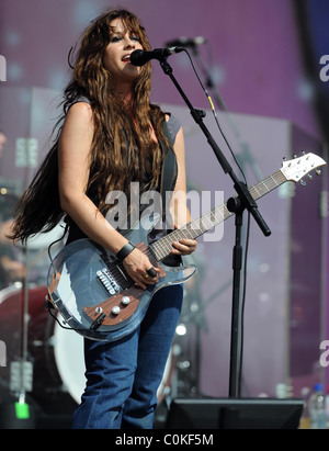 Alanis Morissette V2008 Festival im Hylands Park - Tag 1 Chelmsford, England - 16.08.08 Stockfoto