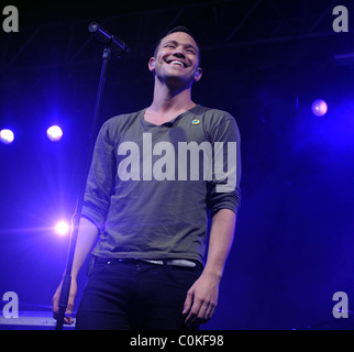 Werden Sie junge V2008 Festival im Hylands Park - Tag 1 Chelmsford, England - 16.08.08 Stockfoto