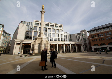 Paternoster Square, Heimat der Börse, London UK, Stockfoto