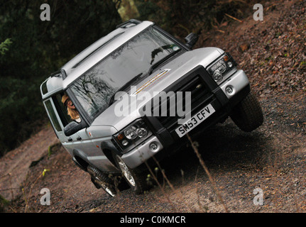 Off-Road 4 x 4 Off-Road-fahren lernen Stockfoto