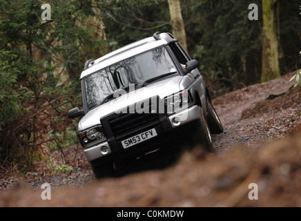 Off-Road 4 x 4 Off-Road-fahren lernen Stockfoto