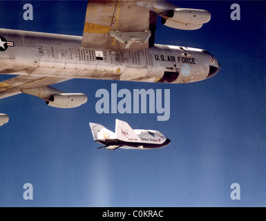 X-38, experimentelle Crew Fahrzeug für sichere Rückkehr Astronauten zur Erde von einer Raumstation zurück. Stockfoto