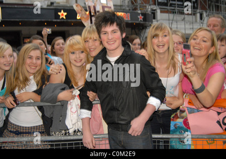 Die Rich Kids außerhalb The Jonas Brothers Konzert in Hammersmith Apollo London, England - 11.09.08: Stockfoto