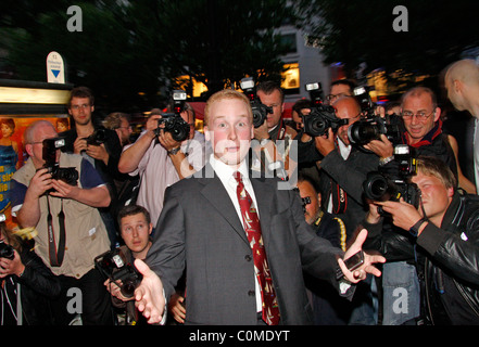 James Garfunkel Deutschlandpremiere von "Robert Zimmermann Wundert Sich Ber Die Liebe" im Kino Filmpalast Berlin, Deutschland- Stockfoto