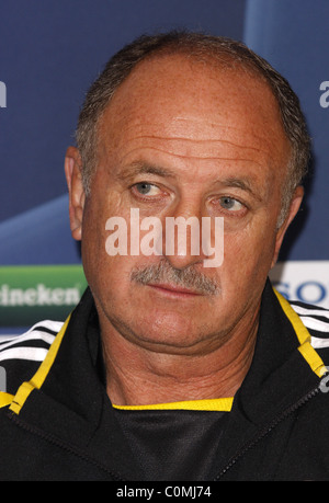 (Foto)  Luiz Felipe Scolari hat heute als Chelsea-Trainer entlassen worden. London, England - 09.02.09 Luiz Felipe Scolari Stockfoto