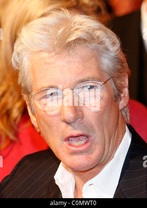 Richard Gere-Deutschland-Premiere von "Das Lõcheln der Sterne" ("Nights in Rodanthe") im Cinemaxx-Kino Berlin, Deutschland - Stockfoto